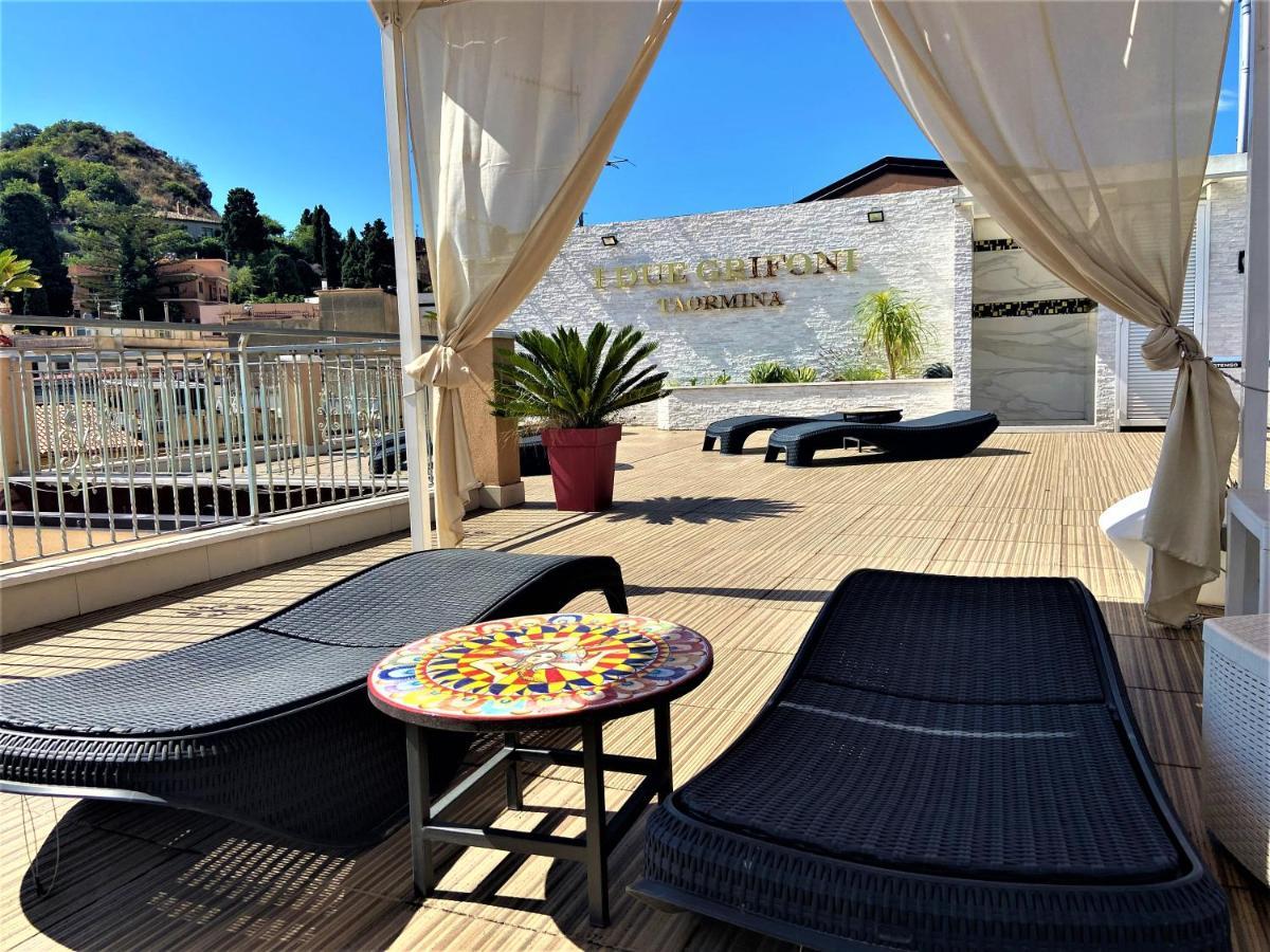 I Due Grifoni Studio Flat Taormina Kültér fotó